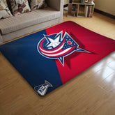Columbus Blue Jackets Hockey League Carpet Living Room Bedroom Mats Kitchen Bathroom Rugs